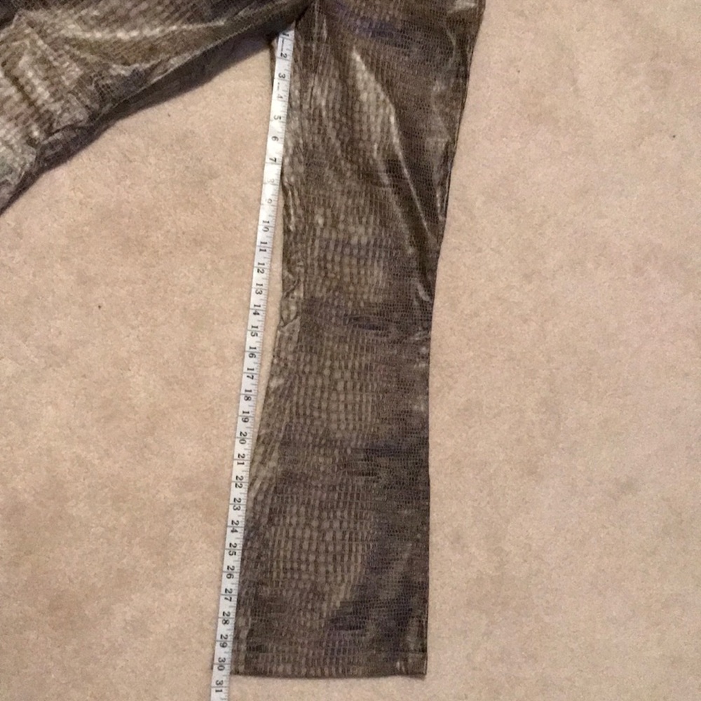 Snakeskin Pants SZ 8 - Picture 5 of 5